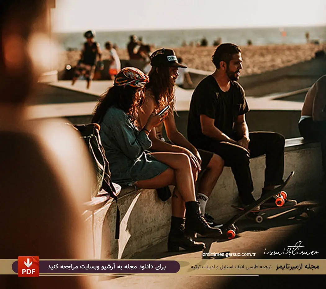 مجله ازمیر تایمز - اسکیت سواری در کنار ساحل در روزجهانی اسکیت بورد به همراه فیلم و ویدیو